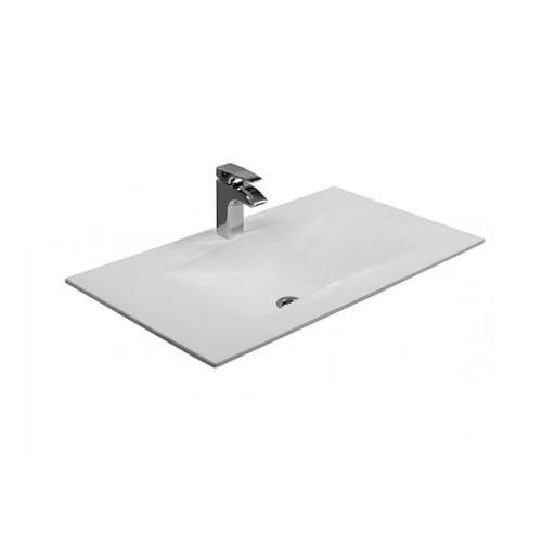 Раковина накладная 80 см Aquaton Блент 800 Д 1A709231BL010