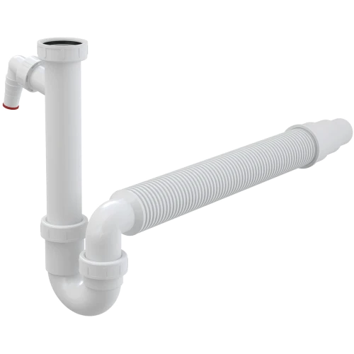 Сифон для мойки 6/4" AlcaPlast A83-DN50/40