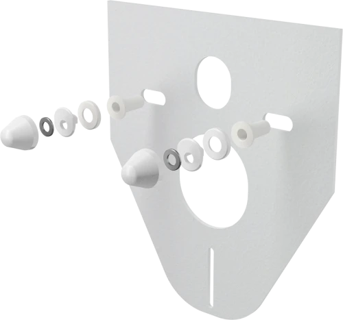 Звукоизоляционная плита для подвесного унитаза и биде ALCAPLAST M910