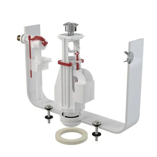 Выпускной комплект с двойной кнопкой SA08K 1/2" CHROM