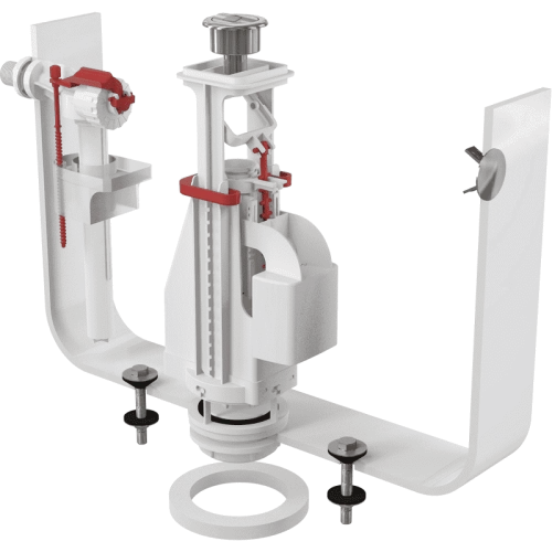 Выпускной комплект с двойной кнопкой ALCAPLAST SA08 1\2