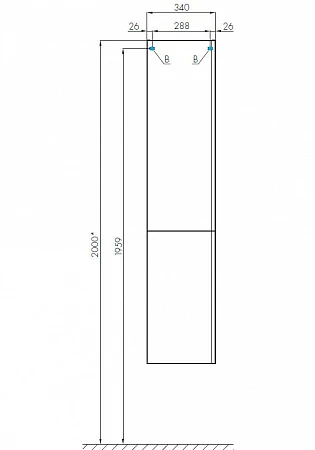  Aquaton Беверли 240 340 интернет магазин сантехники BATHPOINT