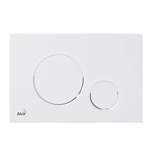 Кнопка управления для инсталляции белый матовый ALCAPLAST M676