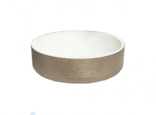 Раковина Armadi Art LV204 Corian 819-SL Серебро