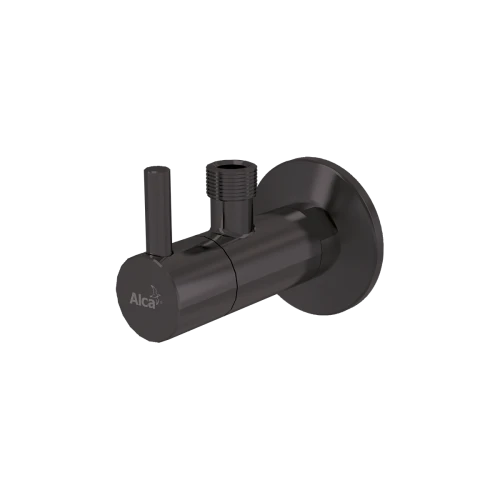 Вентиль с фильтром 1/2"х3/8" GUN METAL AlcaPlast ARV001-GM-B