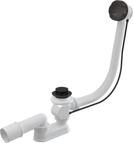 Сифон для ванны автомат AlcaPlast A55K-GM-B