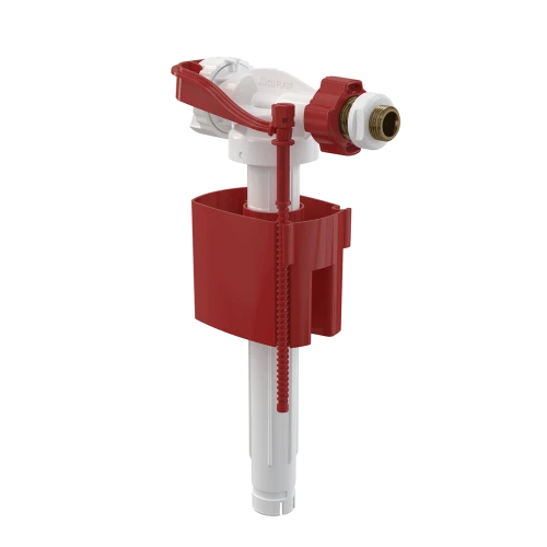 Впускной механизм с боковой подводкой и металлической резьбой для пластиковых бачков ALCAPLAST A160P-3/8"