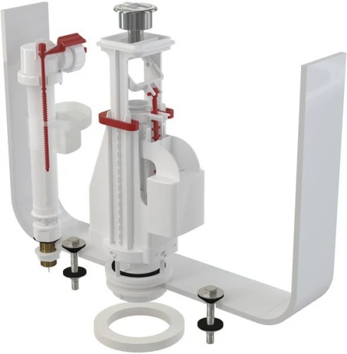 Выпускной комплект с двойной кнопкой ALCAPLAST SA08SK 1\2