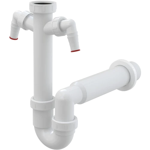 Сифон для раковины 6/4" AlcaPlast A82-DN50