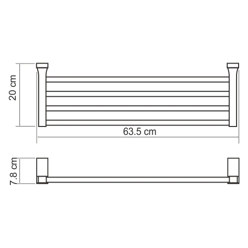  WasserKRAFT Lopau K-6000  63.5 интернет магазин сантехники BATHPOINT