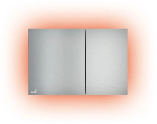 Клавиша для инсталляции ALCAPLAST AIR сталь матовый