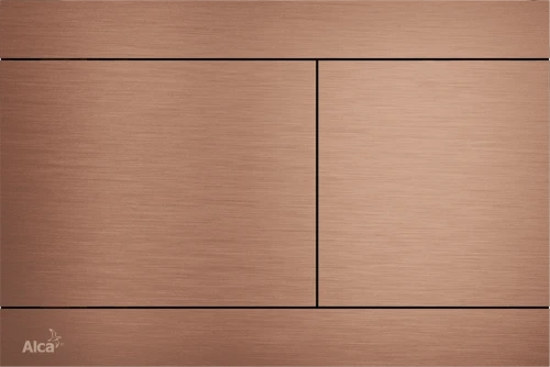 Кнопка управления для инсталляции RED GOLD-крацованный матовый ALCAPLAST FUN-RG-B