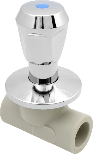 Alcapipe PPR вентиль Laguna под штукатурку c хромированным краном 20