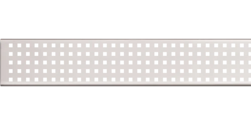 Решетка для дренажного желоба 100 мм нержавеющая сталь ALCAPLAST ADZ-R323