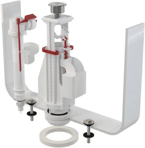 Выпускной комплект с двойной кнопкой ALCAPLAST SA08S 3\8