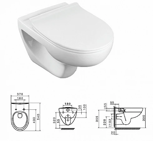 Унитаз + инсталляция Roca    интернет магазин сантехники BATHPOINT