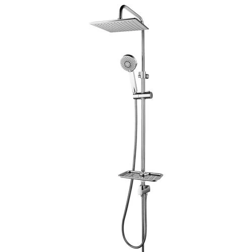 Lamark  Душевой гарнитур без смесителя c верхней душевой лейкой "Тропический дождь"  250х250мм LM8803C