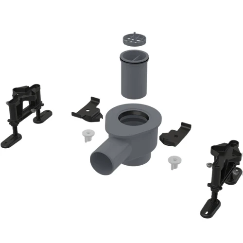 Низкий cифон DN50 и комплект регулируемых ног ALCAPLAST APZ-S9