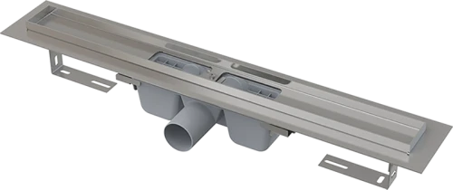 Водоотводящий желоб с порогами для перфорированной решетки APZ1S-750