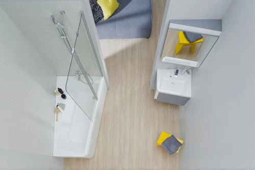 Зеркало Ravak 10° 550 R темный орех X000001075