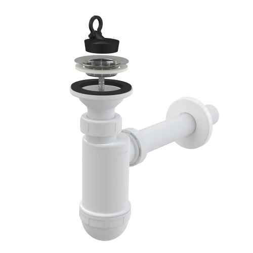 Сифон для раковины d32 AlcaPlast A410