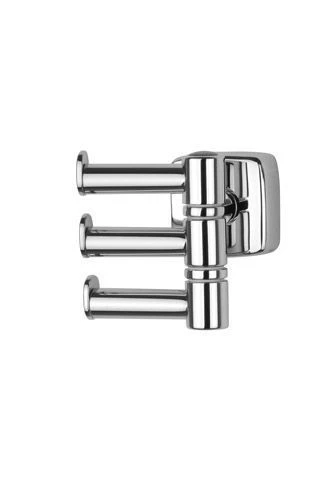 Крючок поворотный тройной (хром) (FBS)