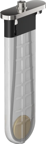 Внешняя часть с овальной розеткой монтаж на край ванны Hansgrohe sBox 28020000