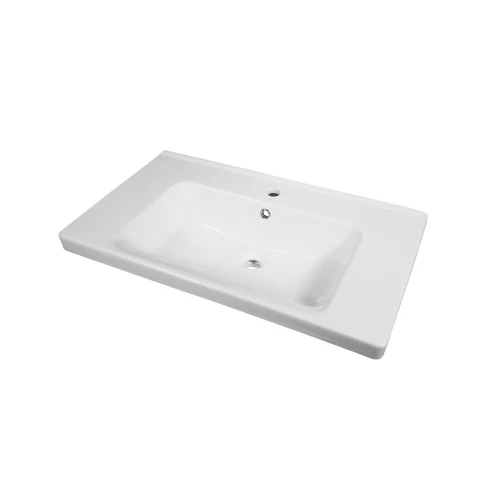 ГАРМОНИЯ, 80 см, мебельный умывальник, керамический