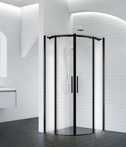 ACQUA-R-2-100-C-NERO Душевой уголок
