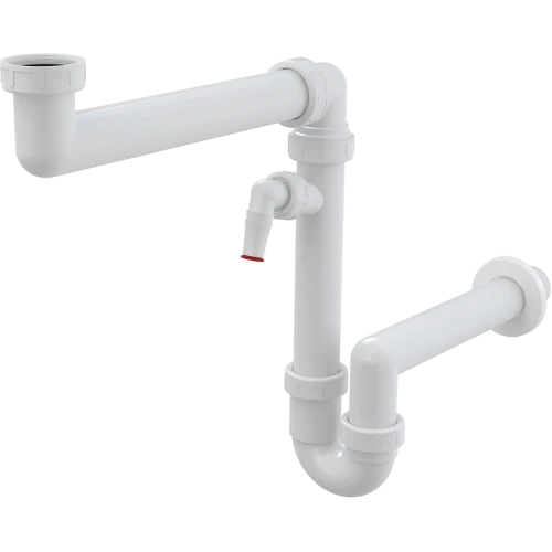 Сифон для мойки 6/4" AlcaPlast A872P