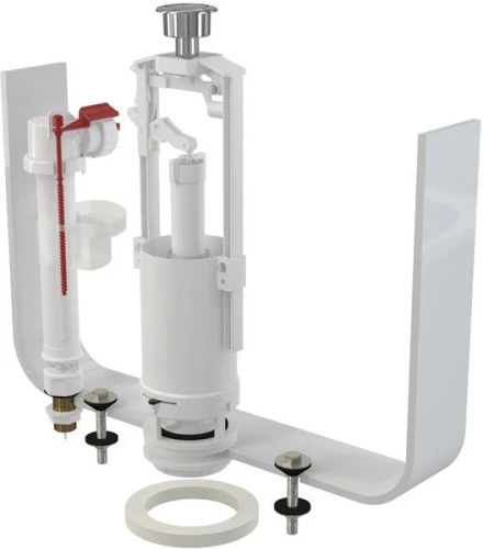 Выпускной комплект со стоп кнопкой ALCAPLAST SA2000SK 1\2