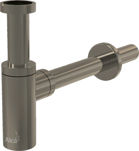 Сифон для раковины DN32 DESIGN AlcaPlast A400-N-B