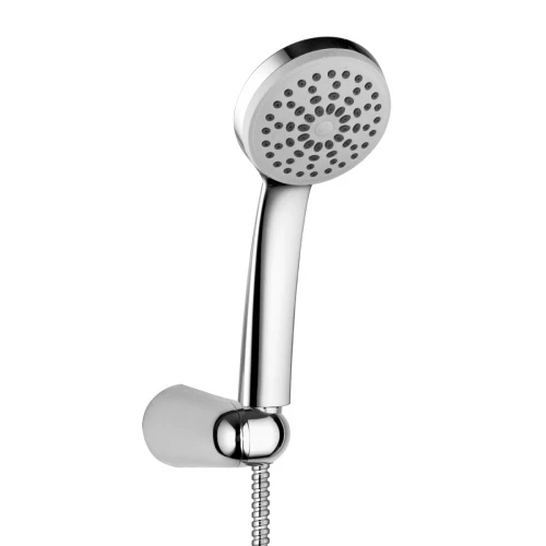 Lamark  Комплект душевой: лейка 1-функц. 90х225мм, держатель настенный, шланг душевой, блистер LM0801C